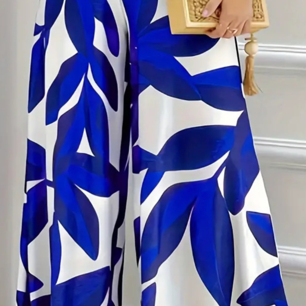 Flowered pants